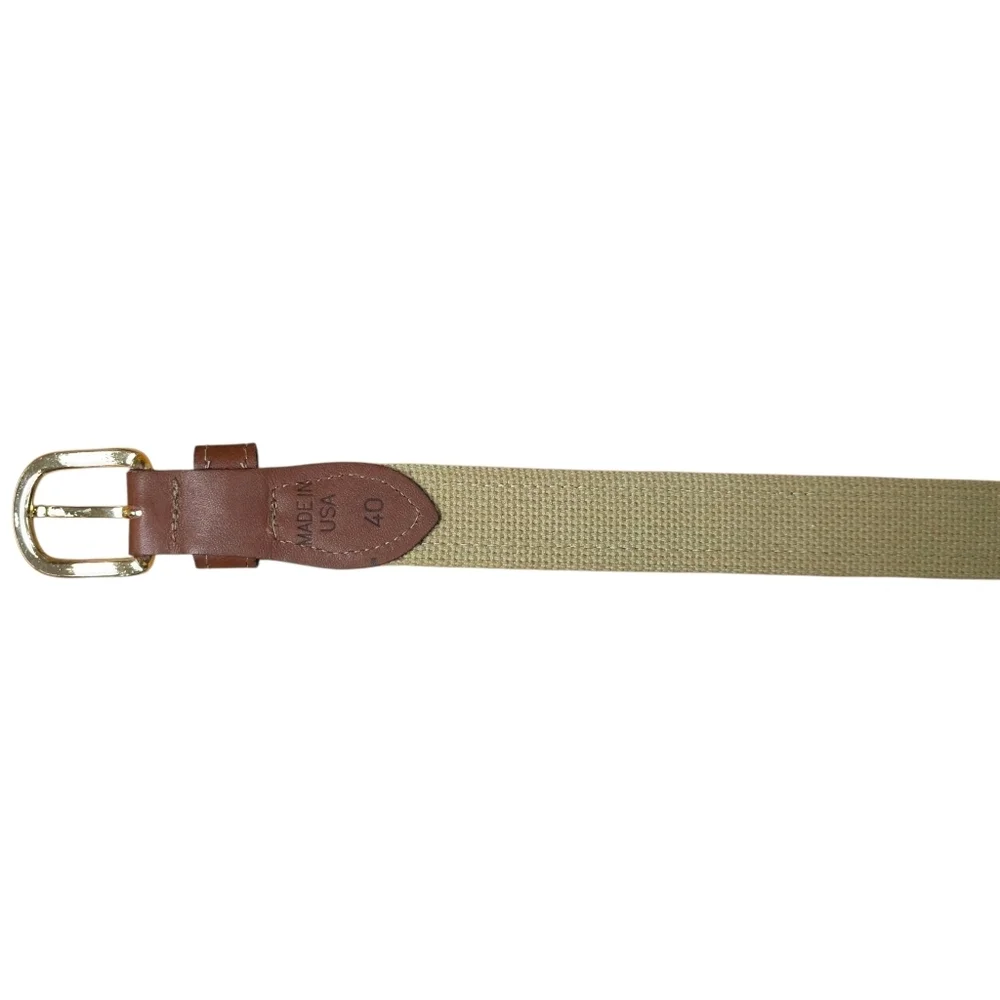 Palmetto Moon Mens Zep Pro Beer Cans Ribbon Belt USA Size 40